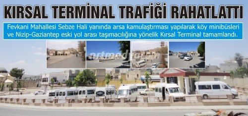 Video:   KIRSAL TERMİNAL TRAFİĞİ RAHATLATTI