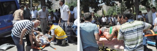 Nizip'te Trafik Kazası: 2 Yaralı Nizip'te Trafik Kazası: 2 Yaralı