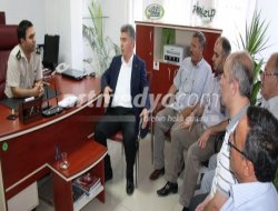 Nto' dan garnizon komutanı metin şimşek'e ziyaret