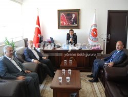 Milletvekili Sarı Adliyeyi Ziyaret Etti Milletvekili Sarı Adliyeyi Ziyaret Etti