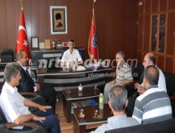 Emniyet müdürü yaman'a ziyaretler sürüyor
