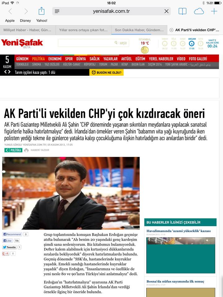 Ali Şahin Mesajları