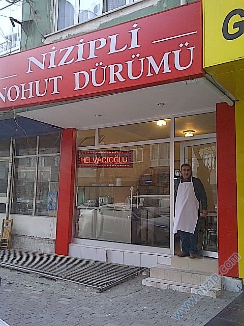 Güngören de nizipli nohut dürümcü