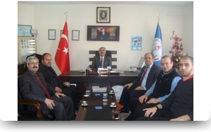 Hayırseverimizden İlçe Milli Eğitim Müdürlüğüne Ziyaret