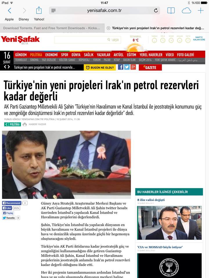 Ali Şahin Mesajları