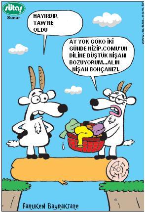 Sütaş karikatürleri Nizip.com'da Olursa.