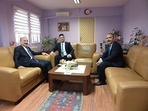 Gümrük ve Ticaret Bakanlığı Müfettişlerinden Kaymakam Yaşar KARADENİZ’e Ziyaret