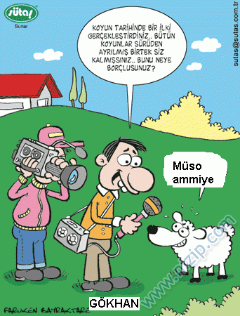 Sütaş karikatürleri Nizip.com'da Olursa.