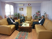 Milli Eğitim Bakanlığı Maarif Müfettişlerinden, Kaymakam Yaşar KARADENİZ’e Ziyaret