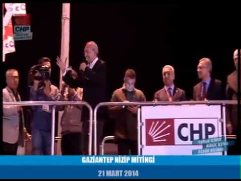 Video: GAZİANTEP NİZİP MİTİNGİ 21/03/2014