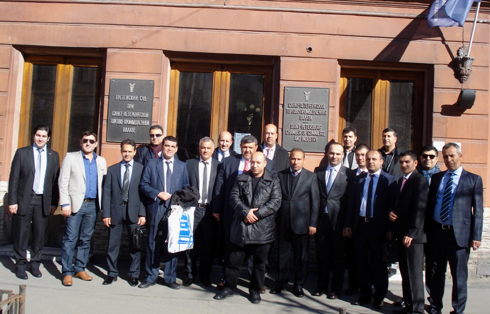 Nizip Ticaret Odası Heyetinden St. Petersburg Rus Türk İşadamları Derneği’ne Ziyaret.