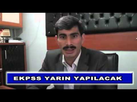 Video: EKPSS YARIN YAPILACAK