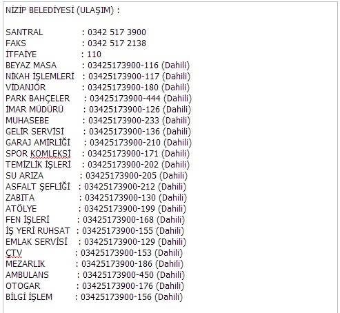 Nizip Belediyesi