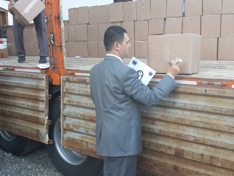 Azdavay'dan Karkamış'a Yardım Tırı Ulaşdı.