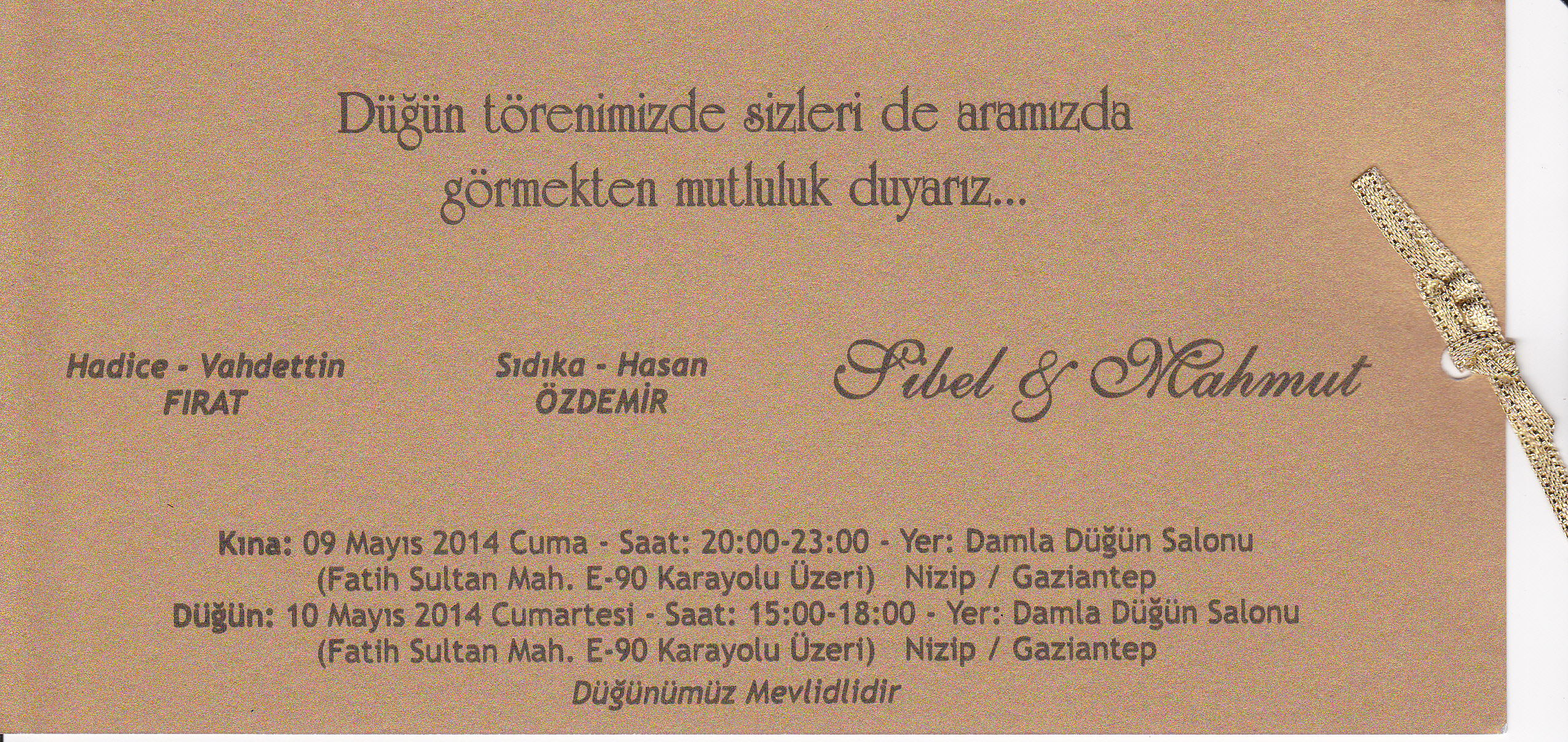 Mahmut Özdemir Evleniyor
