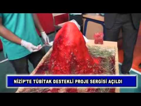 Nizip'te tübitak destekli proje sergisi açıldı
