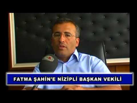 Fatma şahin'e nizipli başkan vekili