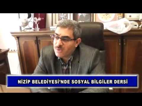 Nizip belediyesi'nde sosyal bilgiler dersi