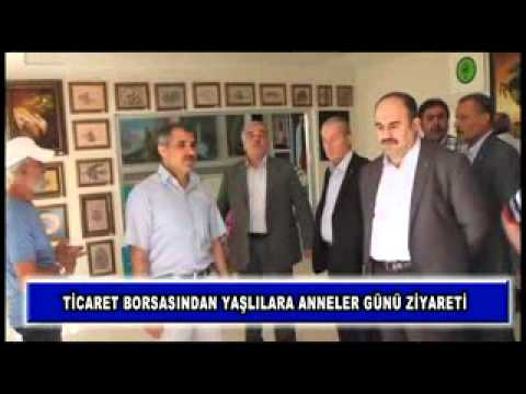 Ticaret borsasından yaşlılara anneler günü ziyareti