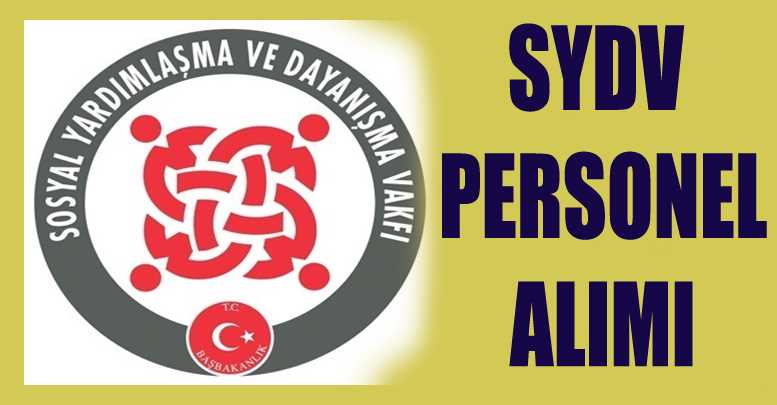 Nizip SYDV Personel Alım İlanı