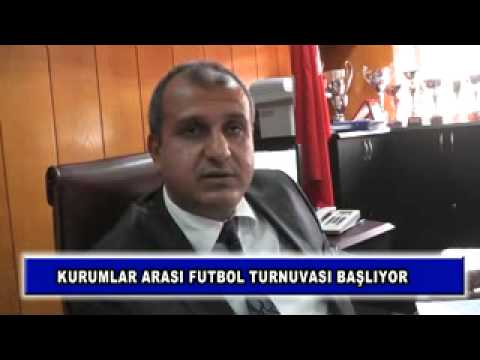 Kurumlar arası futbol turnuvası başlıyor