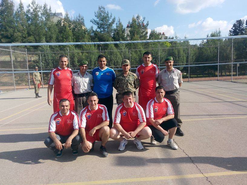 Voleybol turnuvası'nın galibi nizip jandarma oldu