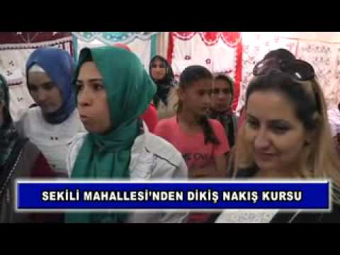 Sekili mahallesi'nden dikiş nakış kursu