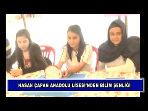 Hasan çapan anadolu lisesi'nden bilim şenliği