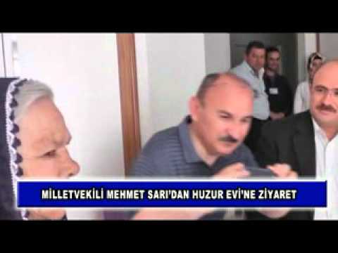 Milletvekili mehmet sarı'dan huzur evi'ne ziyaret