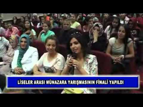Liseler arası münazara yarışmasının finali yapıldı