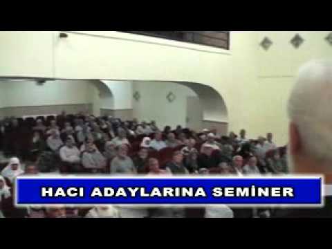 Hacı adaylarına seminer