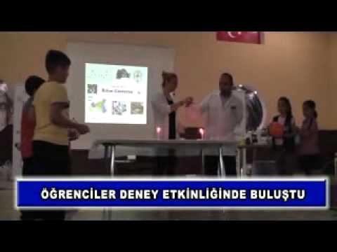 öğrenciler deney etkinliğinde buluştu