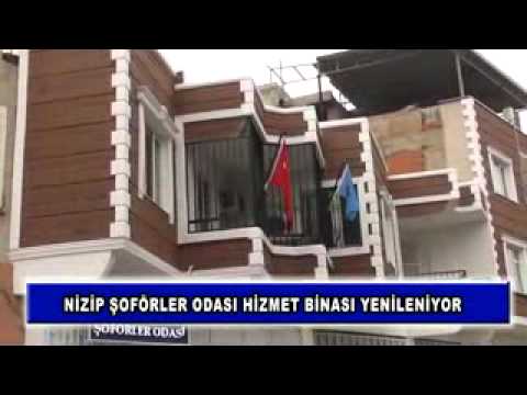 Nizip şoförler odası hizmet binası yenileniyor