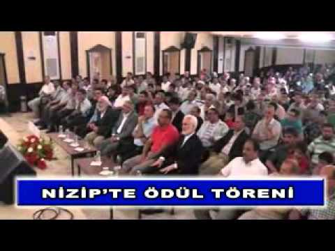 Nizip'te ödül töreni