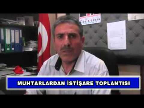 Muhtarlardan istişare toplantısı