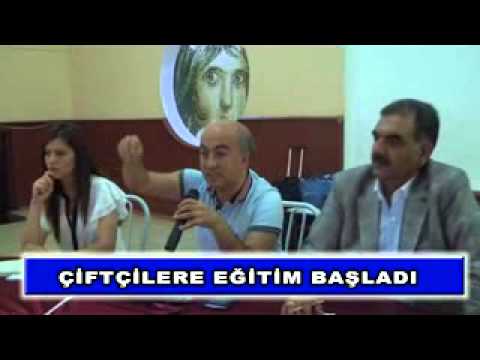 çiftçilere eğitim başladı
