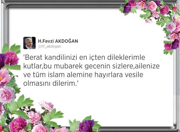 Berat Geceniz Mübarek Olsun
