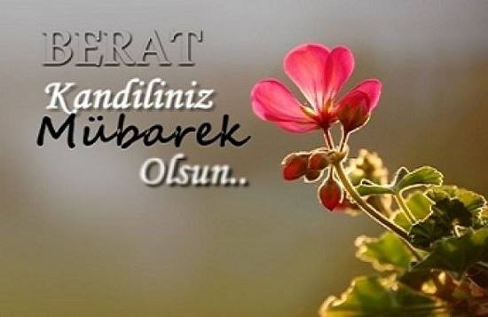 Berat Geceniz Mübarek Olsun