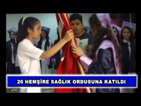26 hemşire sağlık ordusuna katıldı