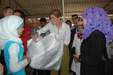 ABD Birleşmiş Milletler Temsilcisi Power Nizip'te ABD Birleşmiş Milletler Temsilcisi Power Nizip'te