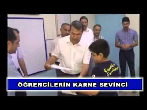 öğrencilerin karne sevinci