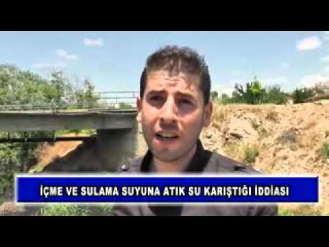 Içme ve sulama suyuna atık su karıştığı iddiası