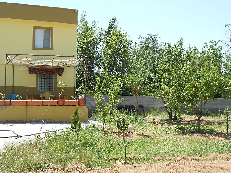 Bag evi içerisinde 2 katlı ev ve eşya ile birlikte