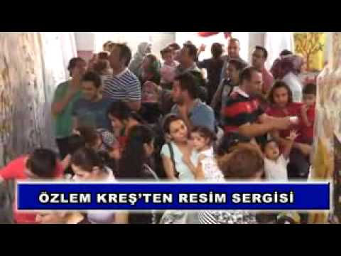 Özlem kreş'ten resim sergisi