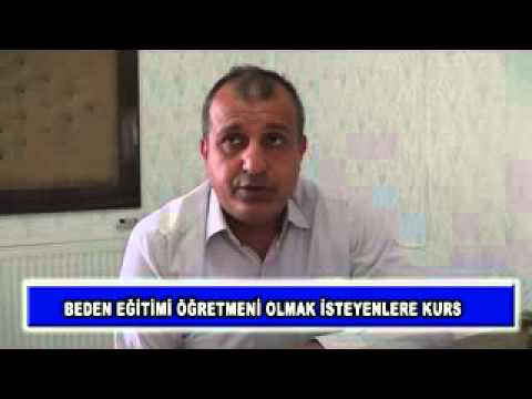 Beden eğitimi öğretmeni olmak isteyenlere kurs