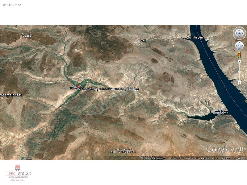 SEÇ EMLAK'TAN NİZİP-GÜDER KÖYÜNDE MAHSULLU FISTIK 14.700m2