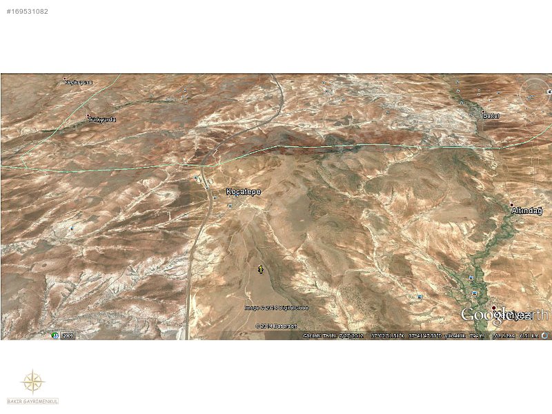 Bakır Emlaktan 4850 Mt Kocatepede Satılık Arazi