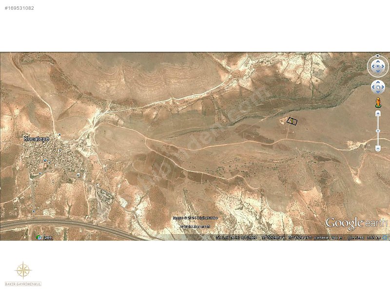 Bakır Emlaktan 4850 Mt Kocatepede Satılık Arazi