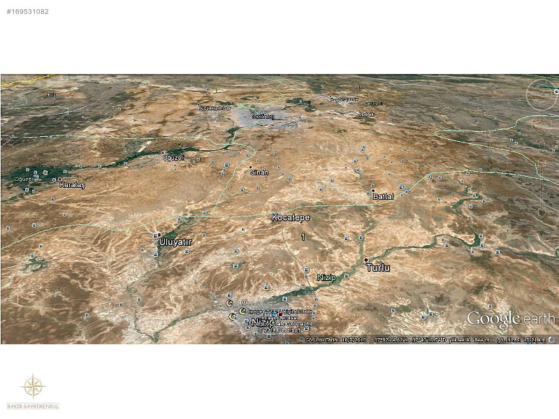 Bakır Emlaktan 4850 Mt Kocatepede Satılık Arazi