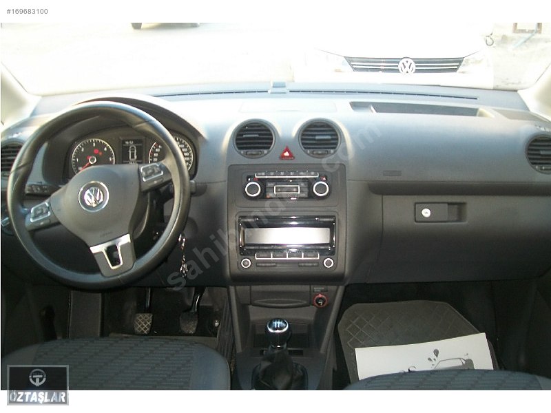öztaşlar'dan 2012 1.6 tdı comfortline  caddy  siyah sedefli